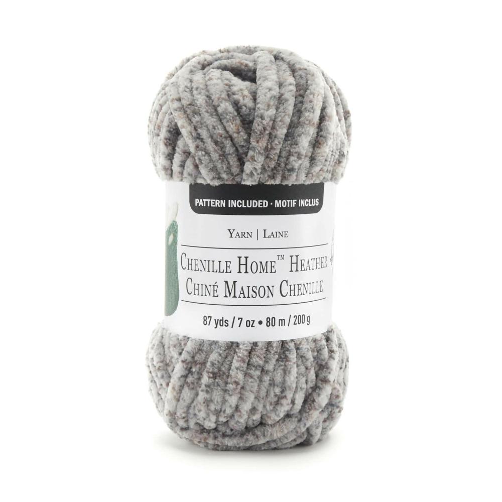 12 Pack: Chenille Home™ Heather Yarn Gray |   Basic Yarn Basic Yarn Basic Yarn