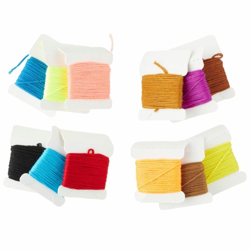 12 Pack: Embroidery Floss Organizer Kit  |   Floss Packs Floss Packs Floss Packs