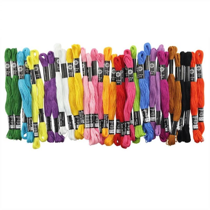 12 Packs: 36 ct. (432 total) Pastel Embroidery Floss  |   Floss Packs Floss Packs Floss Packs