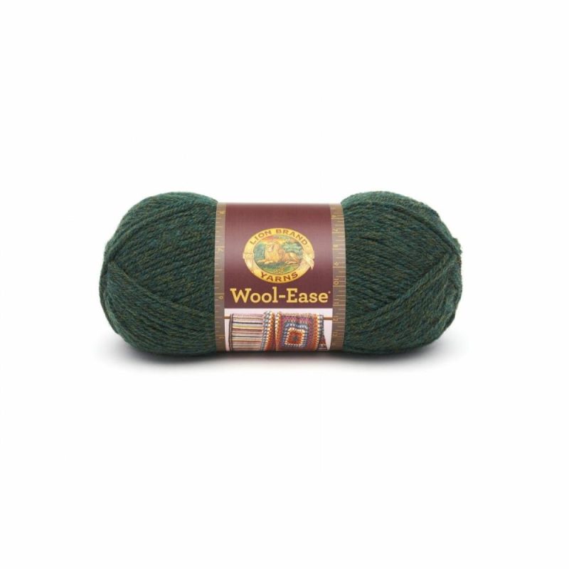 15 Pack: Wool-Ease® Solids & Heathers Yarn Forest Green Heather |   Basic Yarn Basic Yarn Basic Yarn