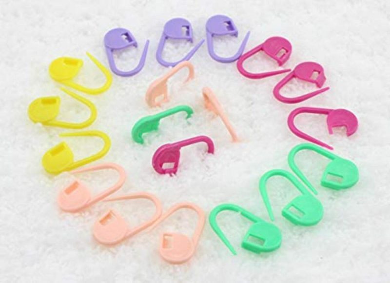 150 Pieces Knitting Crochet Locking Stitch Markers Stitch Needle Clip Counter 10 Colors (Color Ship Randomly)  |   Knitting Supplies Knitting & Crochet Knitting Supplies