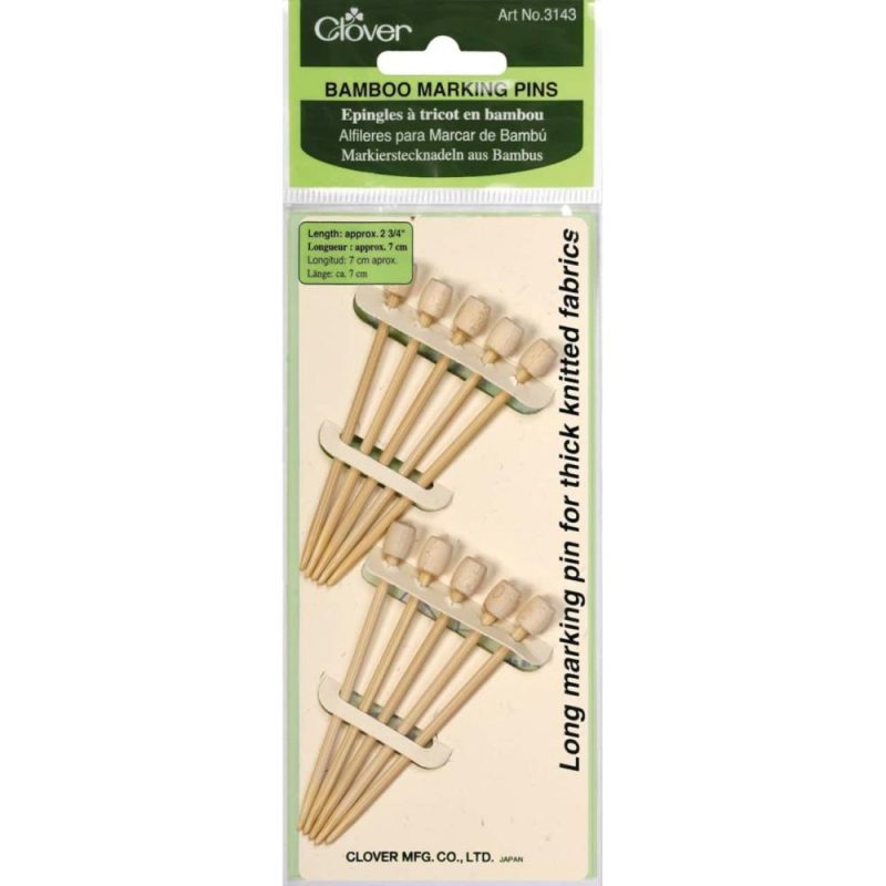 2.75″ Bamboo Marking Pins, 10ct.  |   Knitting Supplies Knitting & Crochet Knitting Supplies