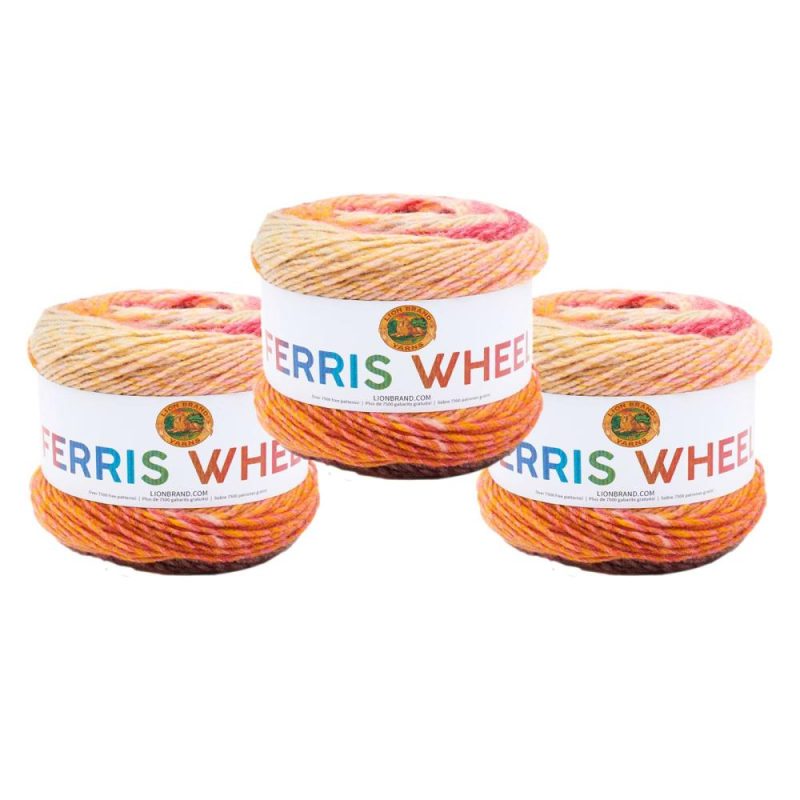 3 Pack Ferris Wheel Yarn Cherry On Top |   Basic Yarn Basic Yarn Basic Yarn