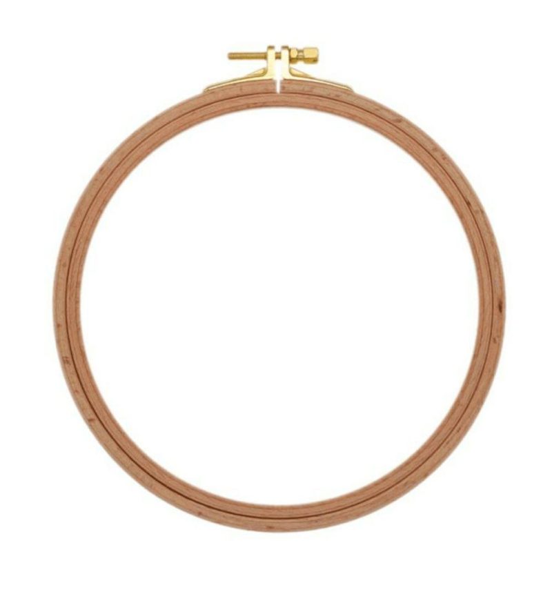 8mm Screwed Wooden Embroidery Hoop 100-6  |   Hoops & Frames Hoops & Frames Hoops & Frames