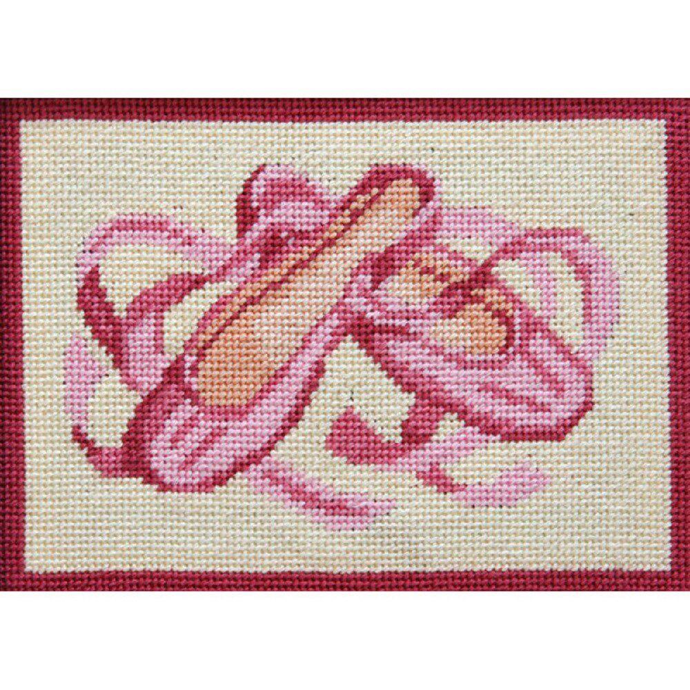 Alice Peterson Company Ballet Slippers Needlepoint Kit Multicolor |   Needlepoint Needlepoint Multicolor