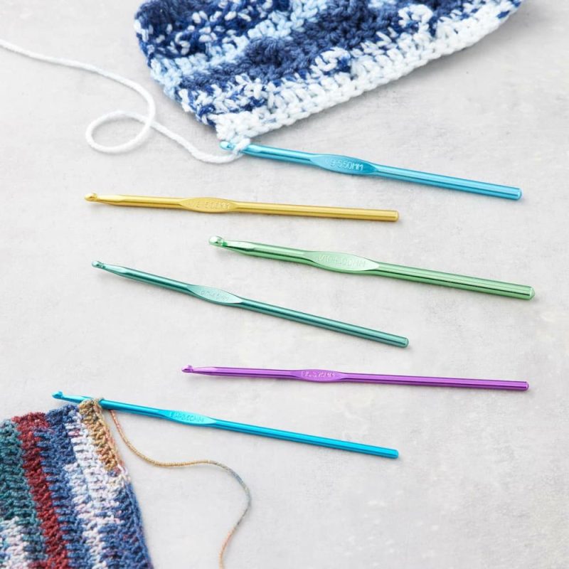 Anodized Crochet Hook Set, E-J  |   Crochet Supplies Crochet Supplies Crochet Supplies