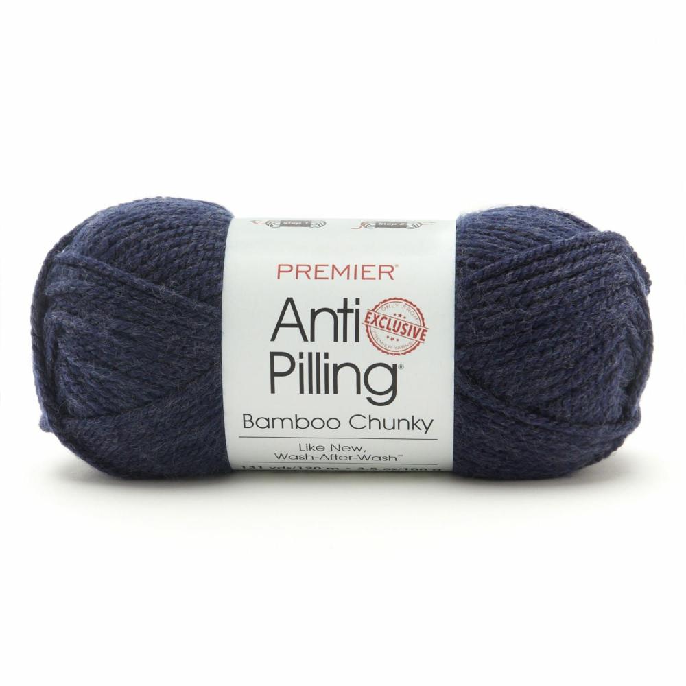 Anti Pilling® Bamboo Chunky Yarn Navy |   Basic Yarn Basic Yarn Basic Yarn