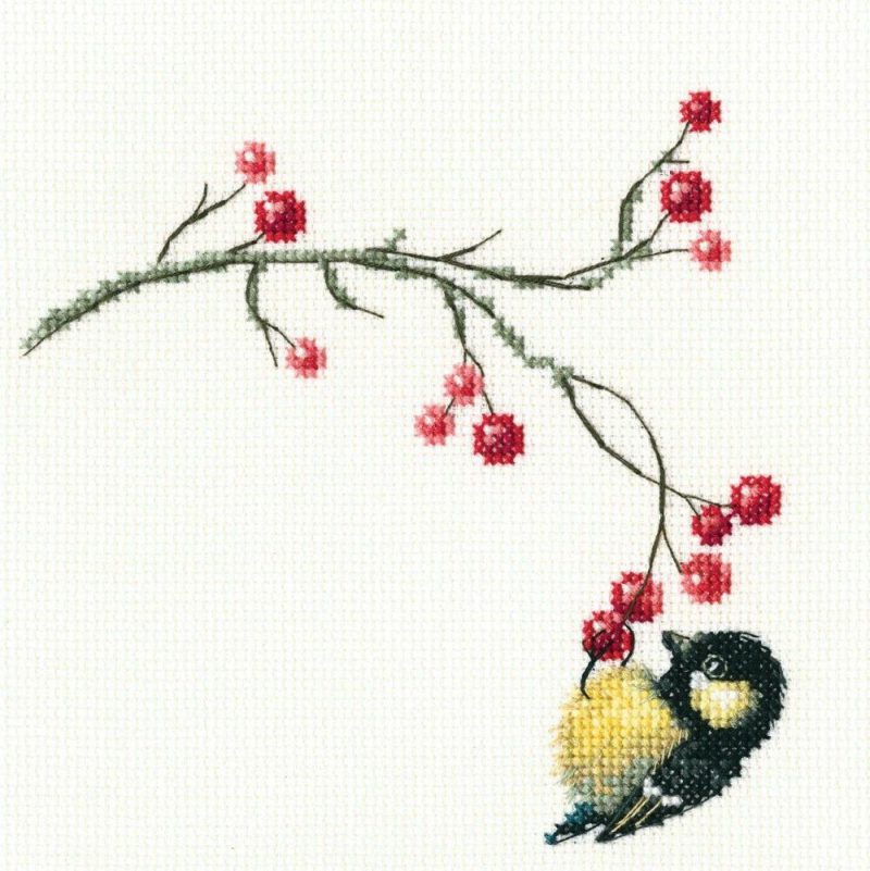 Autumn berries C273 Counted Cross Stitch Kit  |   Cross Stitch & Embroidery Cross Stitch & Embroidery Cross Stitch & Embroidery