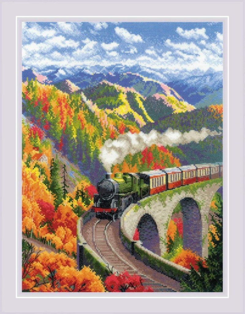 Autumn Express R2211 Counted Cross Stitch Kit  |   Cross Stitch & Embroidery Cross Stitch & Embroidery Cross Stitch & Embroidery