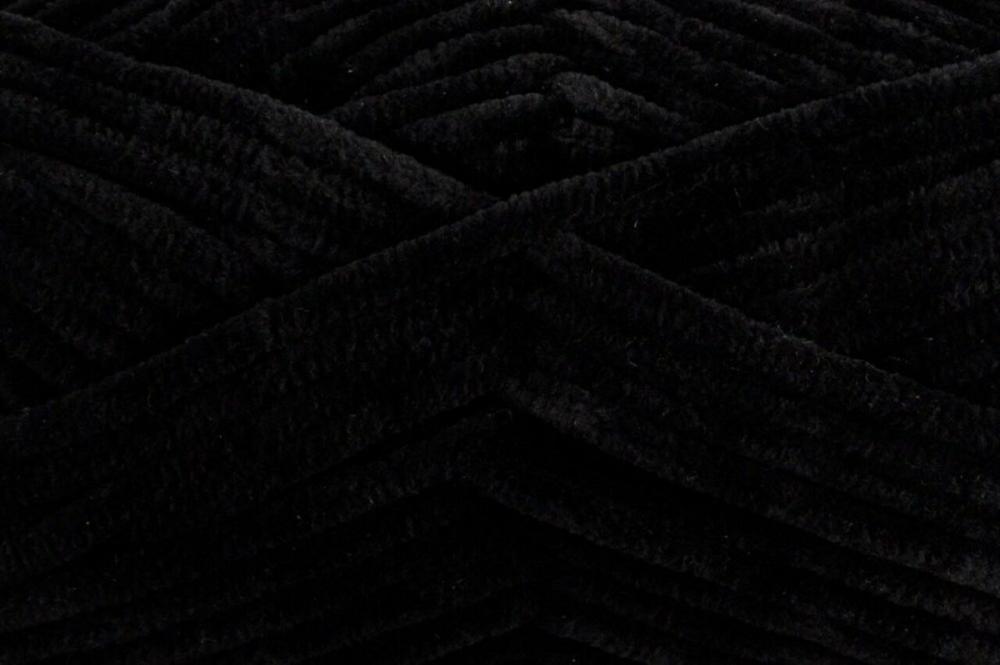 Bella Chenillen – #112 Black – 100% polyester super bulky yarn  |   Basic Yarn Basic Yarn Basic Yarn