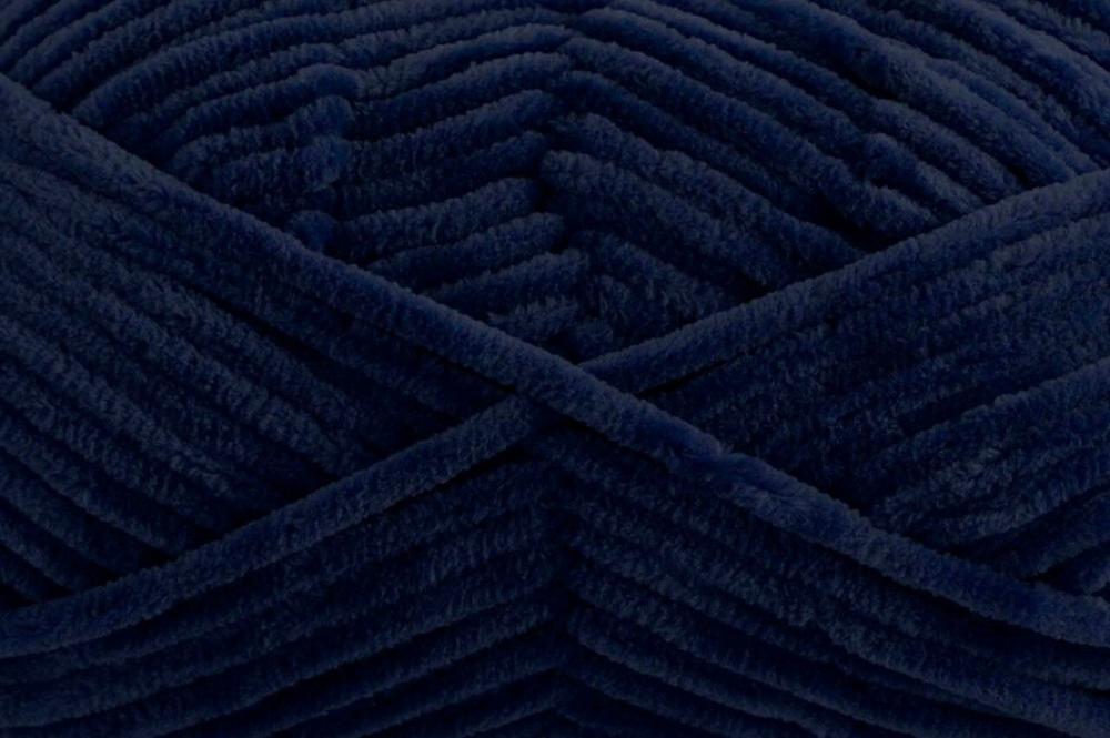 Bella Chenillen – #121 Indigo – 100% polyester super bulky yarn  |   Basic Yarn Basic Yarn Basic Yarn