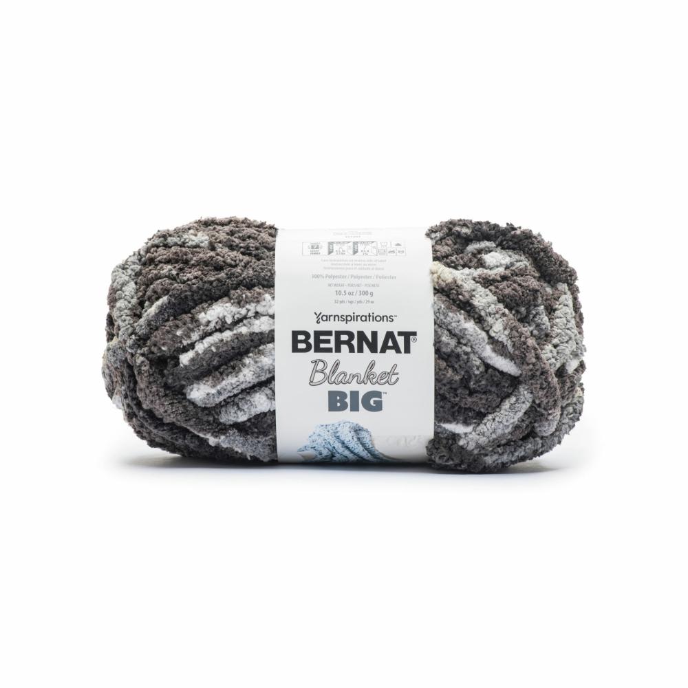 Blanket Big™ Yarn Black Splash |   Home Decor Yarn Home Decor Yarn Black Splash