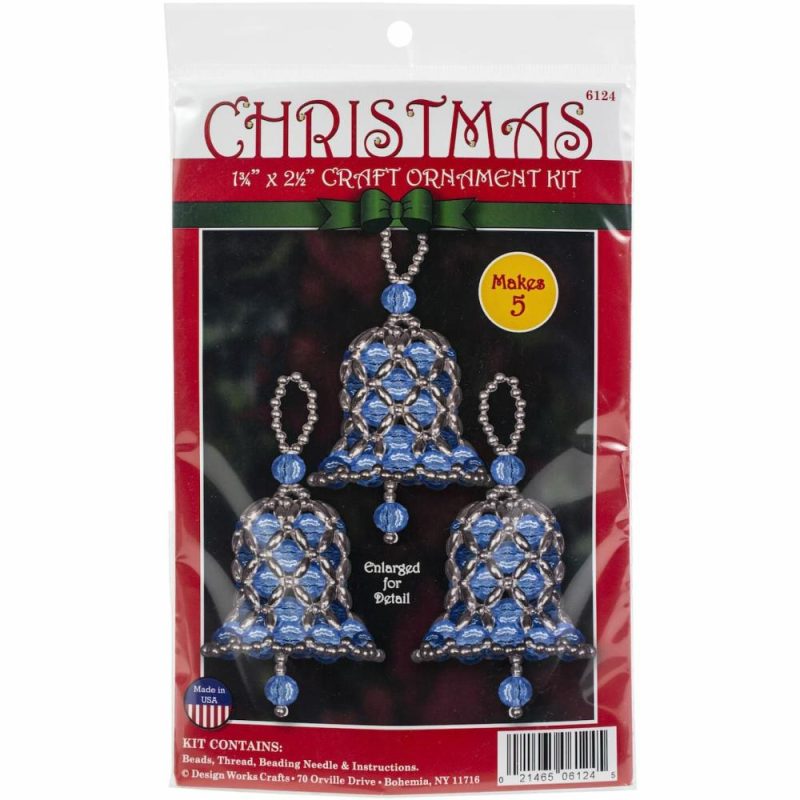 Blue Bells Beaded Ornament Kit  |   Beadwork Beadwork Beadwork