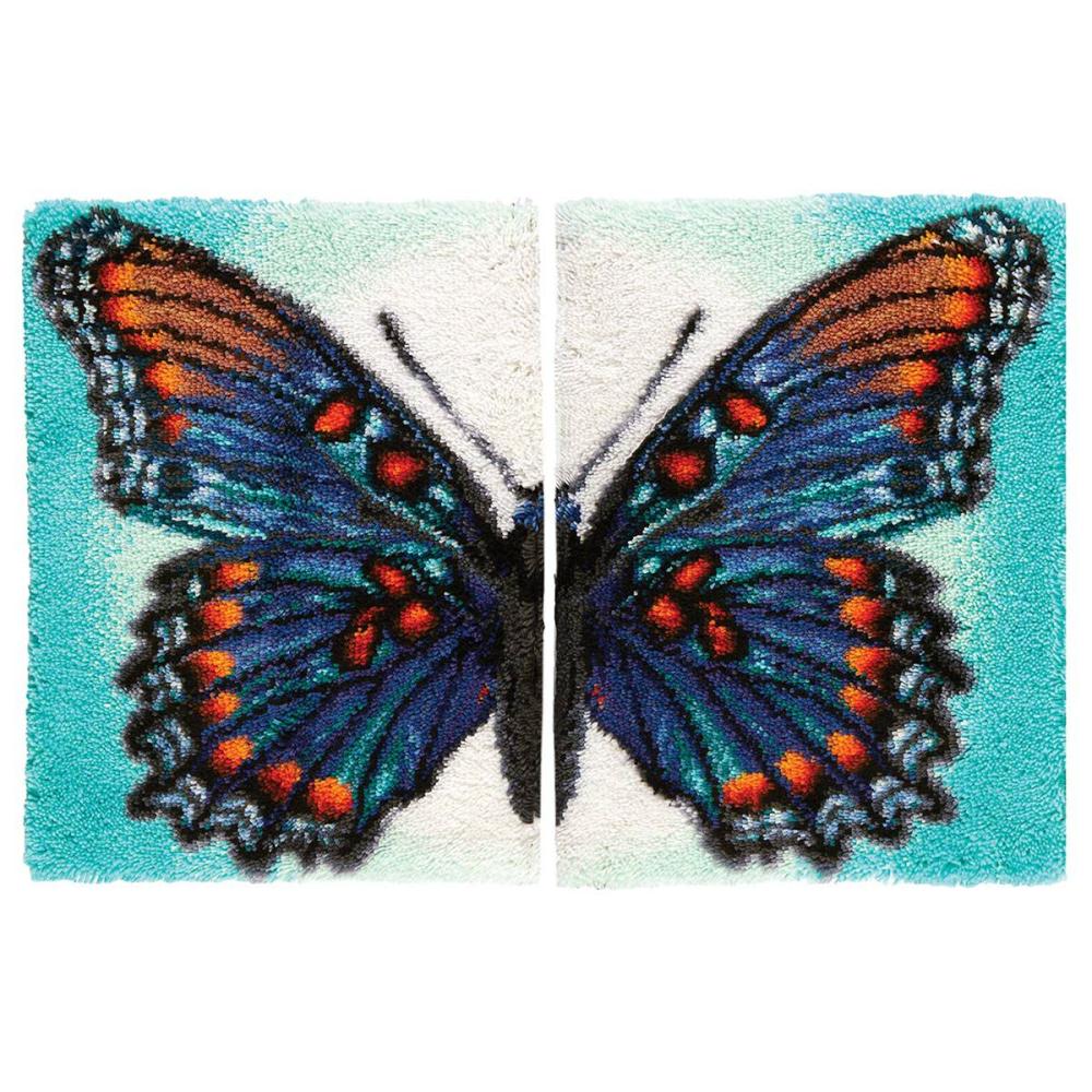 Bold Butterfly Latch Hook Kit Multicolor |   Latch Hook Latch Hook Latch Hook