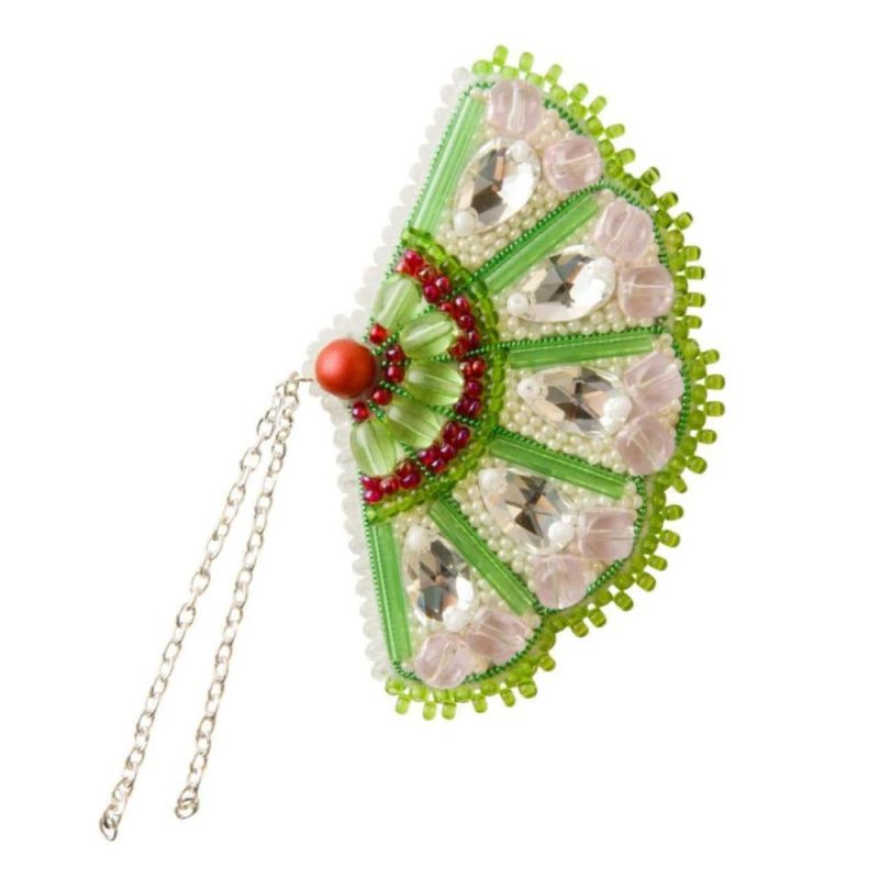 BP-303C Fan Broach Beadwork Kit  |   Beadwork Beadwork Beadwork