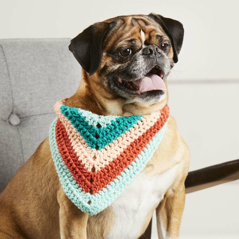 Buddy Bandanas Crochet Kit Multicolor |   Crochet Kits Crochet Kits Crochet Kits