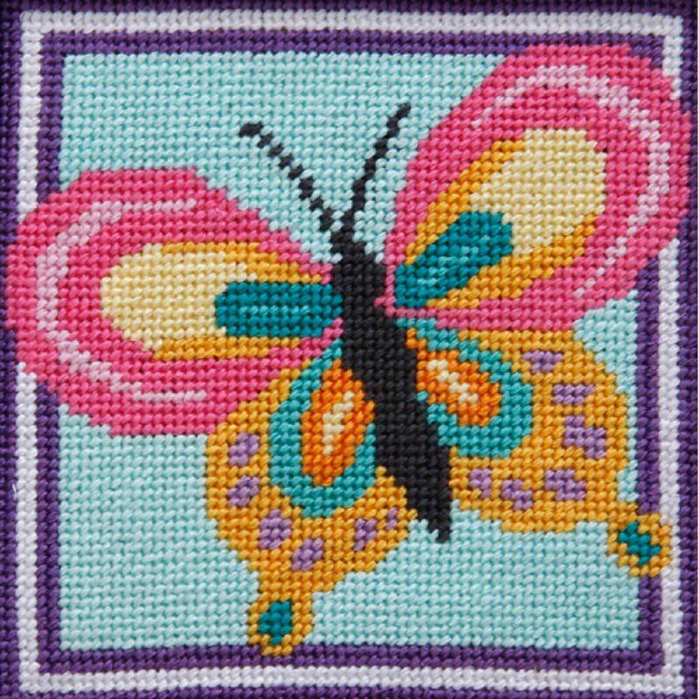 Butterfly – Needlepoint Kit Multicolor |   Needlepoint Needlepoint Multicolor