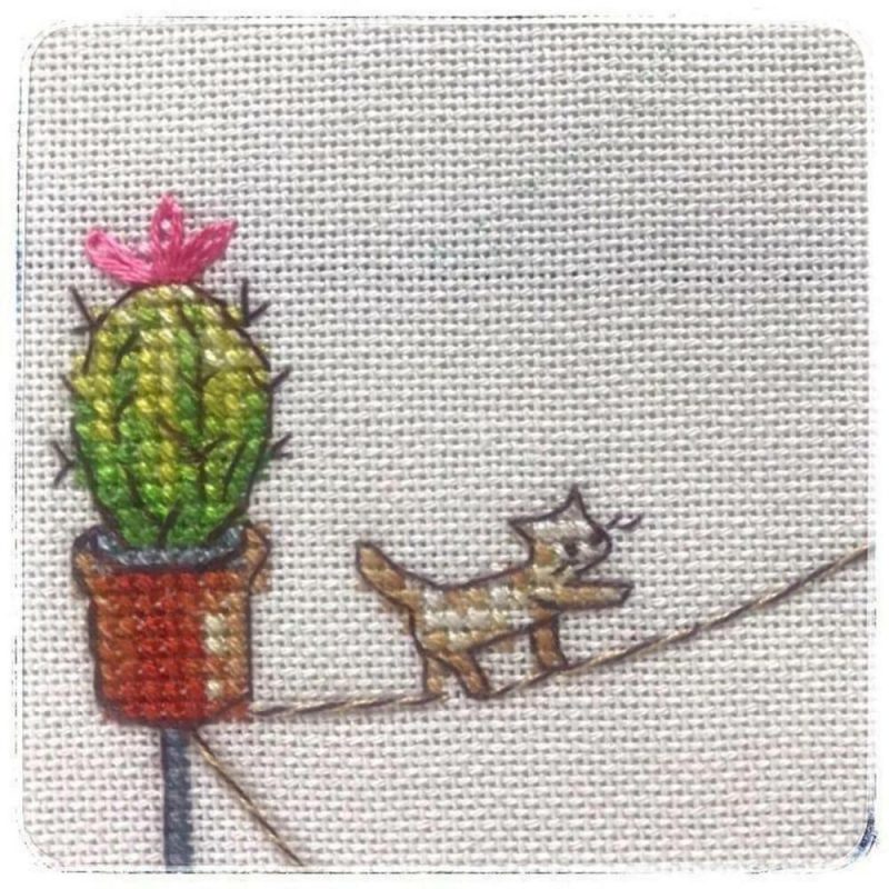 Cactuses Cross Stitch Kit  |   Cross Stitch & Embroidery Cross Stitch & Embroidery Cross Stitch & Embroidery