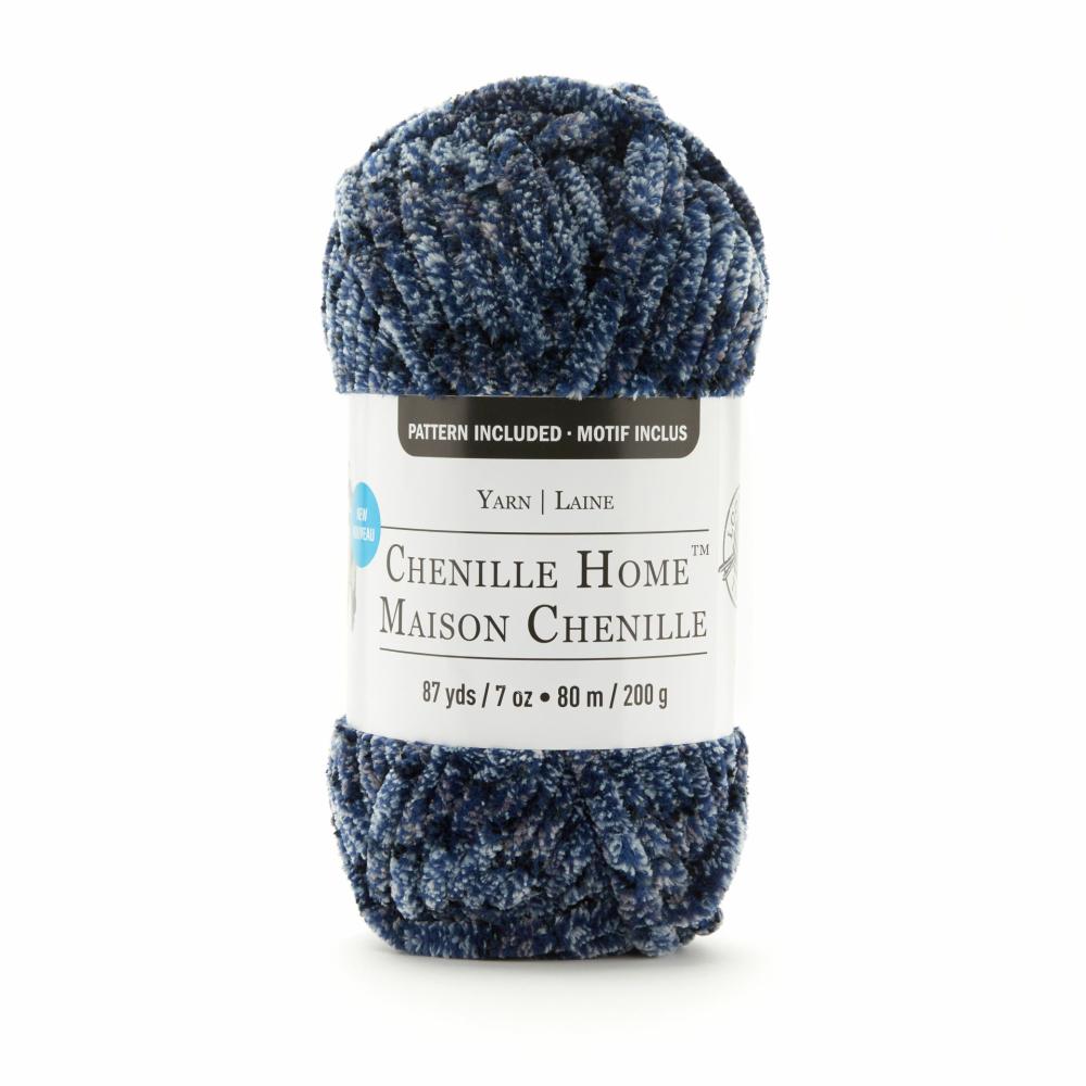 Chenille Home™ Tweed Yarn Navy |   Home Decor Yarn Home Decor Yarn Home Decor Yarn