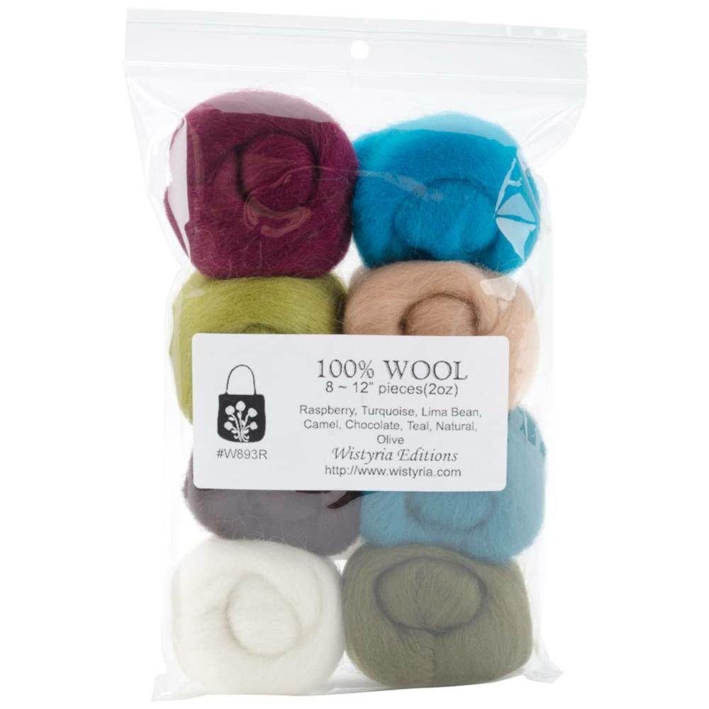 Chic Wool Roving Rolls, 2oz.  |   Felting Felting Felting