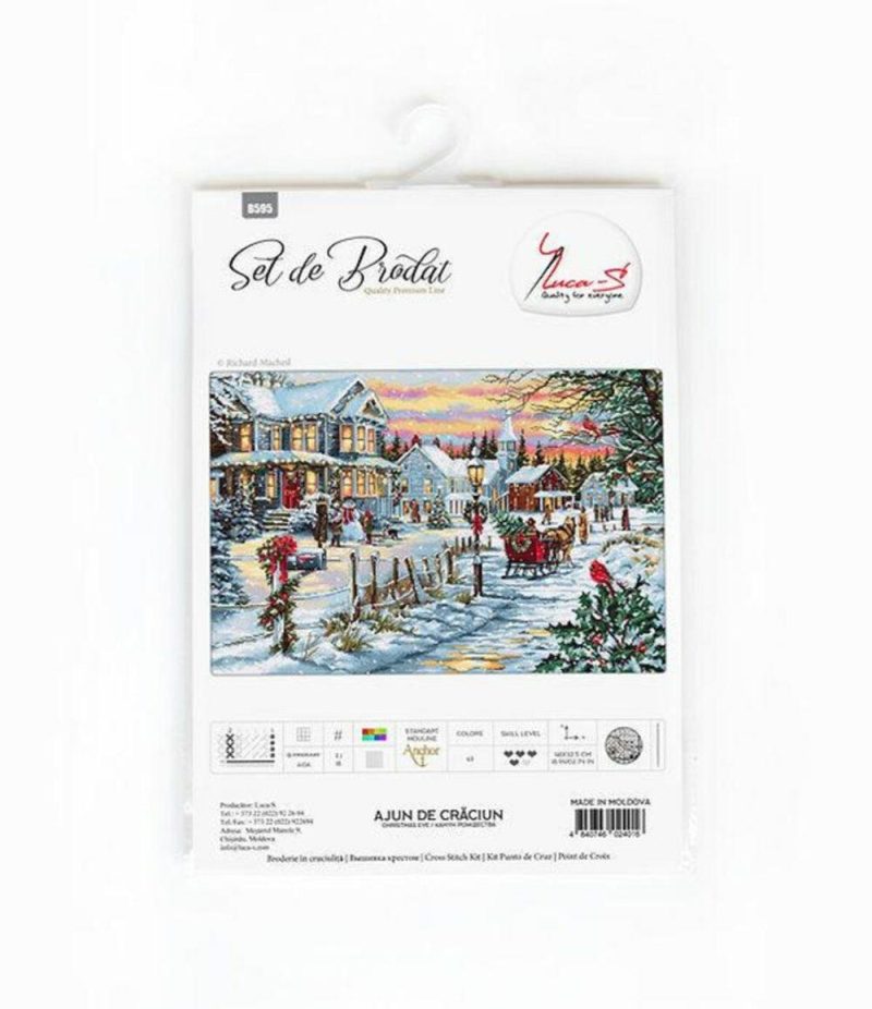 Christmas Eve B595L Counted Cross-Stitch Kit  |   Cross Stitch & Embroidery Cross Stitch & Embroidery Cross Stitch & Embroidery