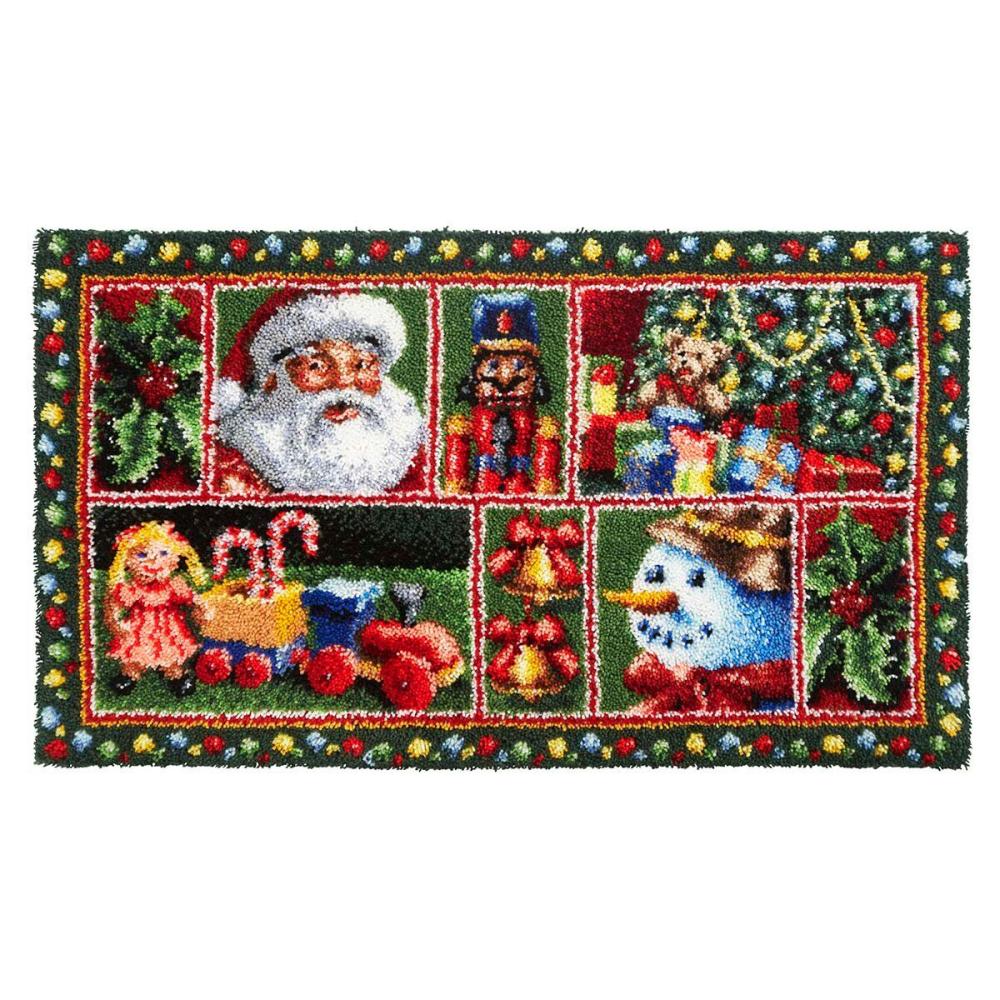 Christmas Fever Latch Hook Kit Multicolor |   Latch Hook Latch Hook Latch Hook