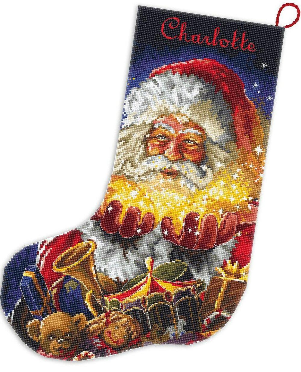 Christmas miracle Stocking L8050 Counted Cross Stitch Kit  |   Cross Stitch & Embroidery Cross Stitch & Embroidery Cross Stitch & Embroidery