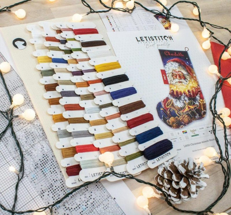 Christmas miracle Stocking L8050 Counted Cross Stitch Kit  |   Cross Stitch & Embroidery Cross Stitch & Embroidery Cross Stitch & Embroidery