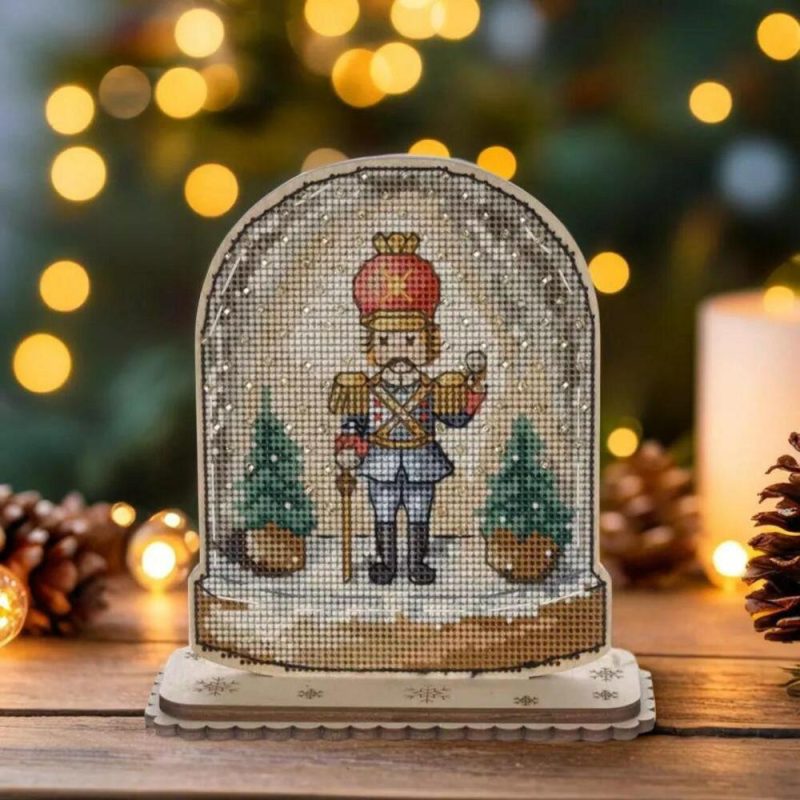 Christmas Soldier Cross-stitch kit on wood FLW-048  |   Cross Stitch & Embroidery Cross Stitch & Embroidery Cross Stitch & Embroidery