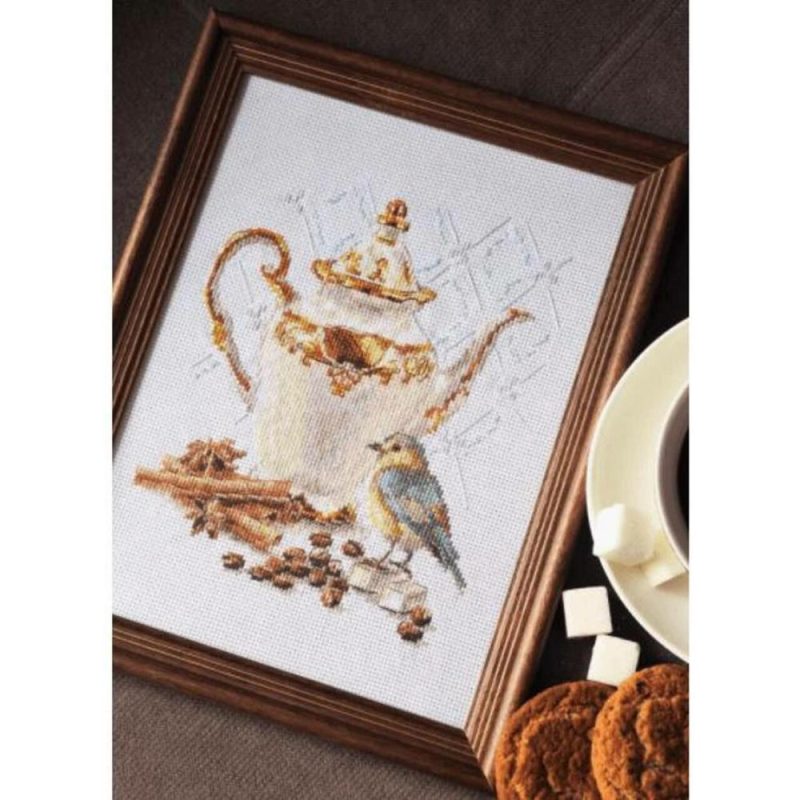 Coffee Connoisseur Cross Stitch Kit  |   Cross Stitch & Embroidery Cross Stitch & Embroidery Cross Stitch & Embroidery