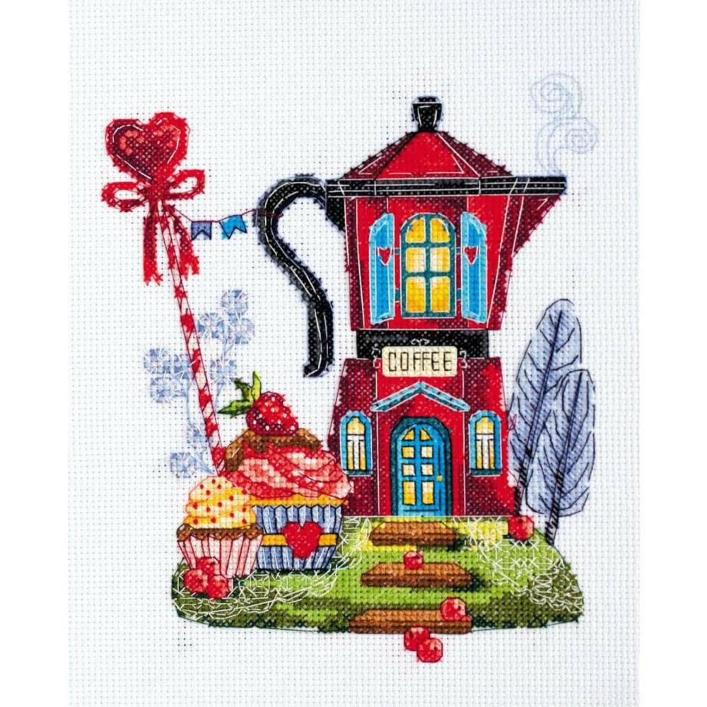 Coffee House Counted Cross Stitch Kit  |   Cross Stitch & Embroidery Cross Stitch & Embroidery Cross Stitch & Embroidery