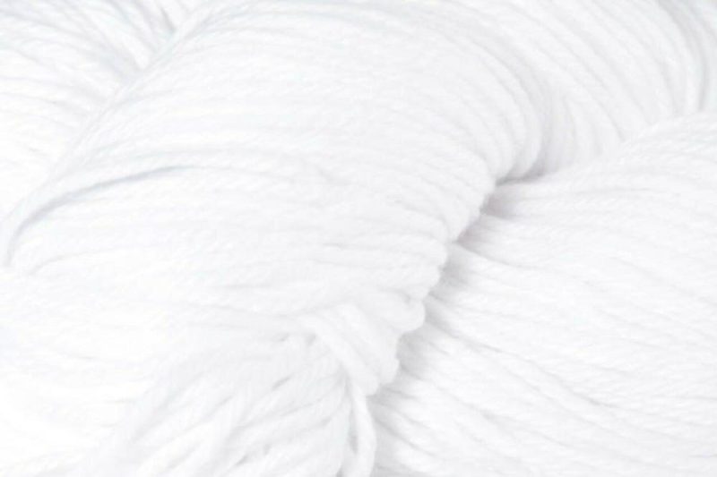 Cotton Supremen – #502 White – 100% Cotton Worsted Yarn  |   Basic Yarn Basic Yarn Basic Yarn