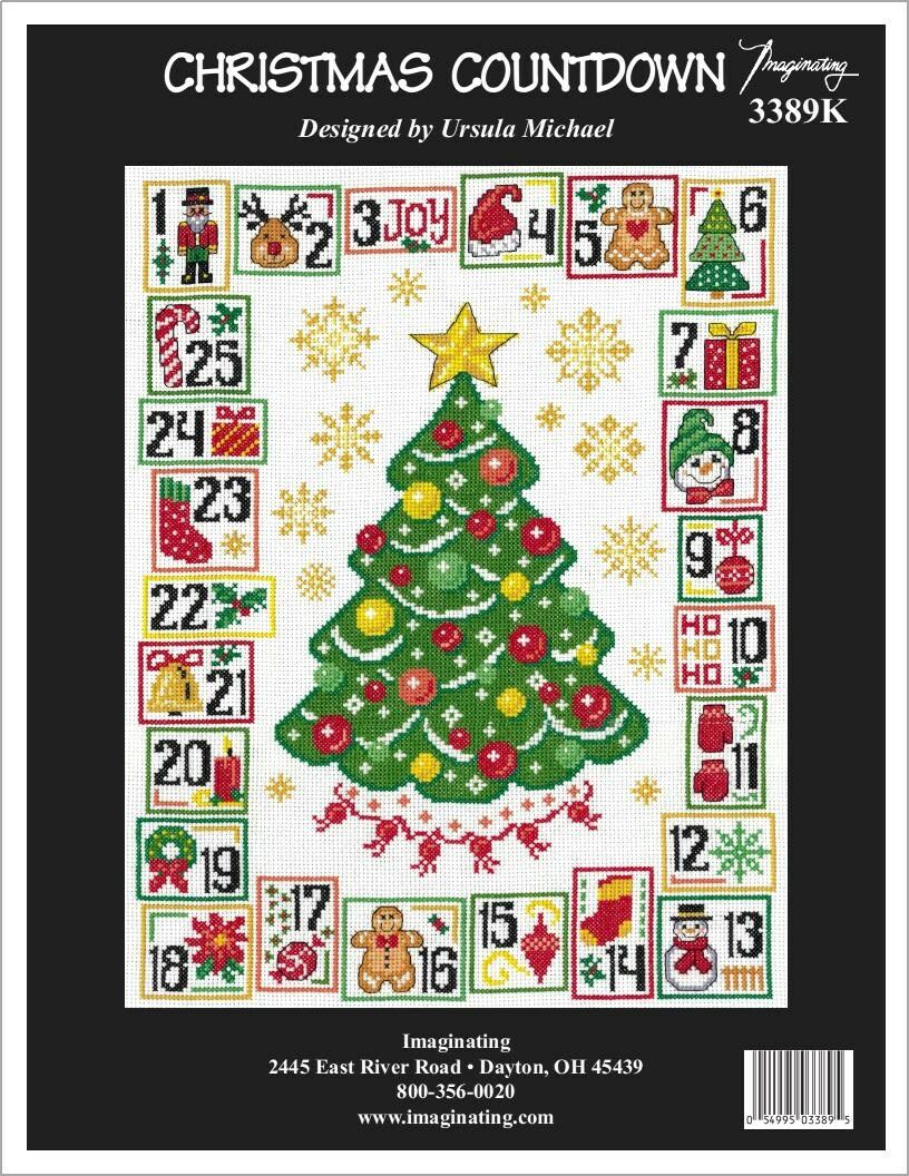 Counted Cross Stitch Kit 11″X14″-Christmas Countdown (14 Count)  |   Cross Stitch & Embroidery Cross Stitch & Embroidery Cross Stitch & Embroidery