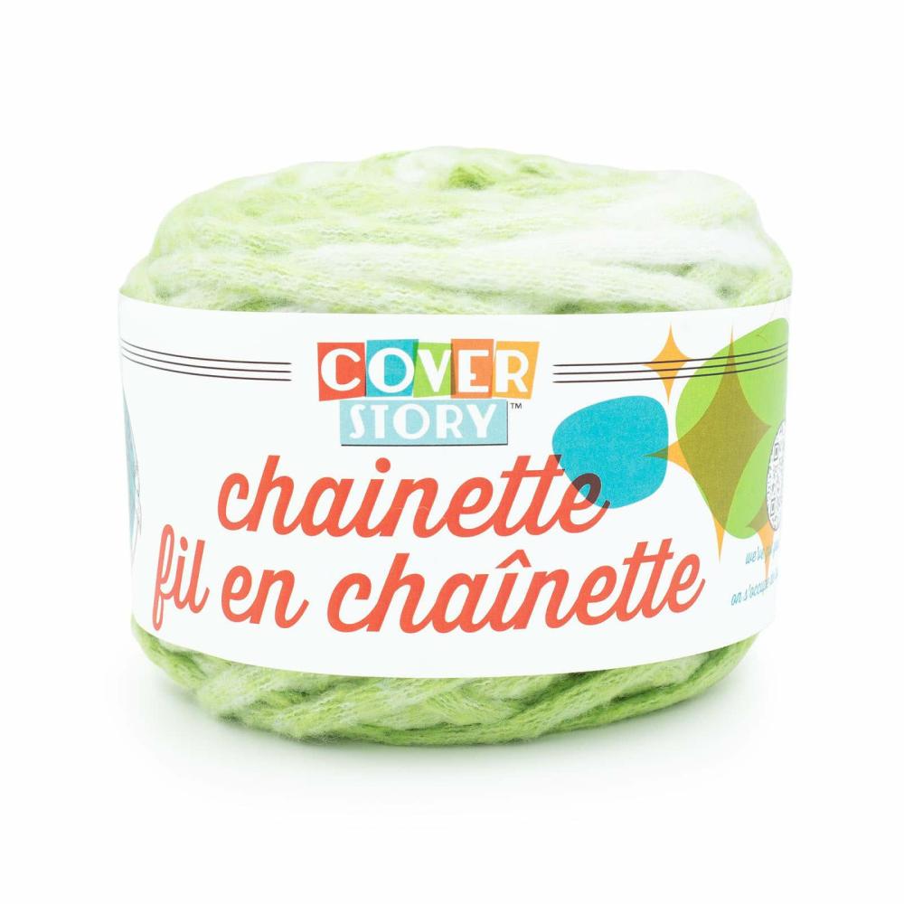 Cover Story™ Chainette Yarn Lime |   Home Decor Yarn Home Decor Yarn Home Decor Yarn