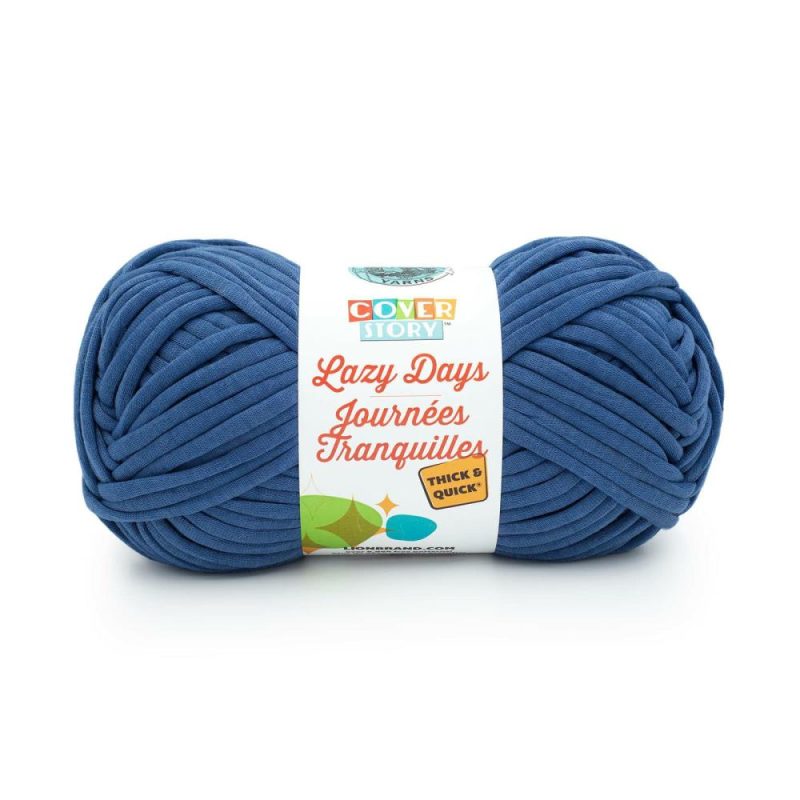 Cover Story™ Lazy Days Thick & Quick® Yarn Navy |   Basic Yarn Basic Yarn Basic Yarn