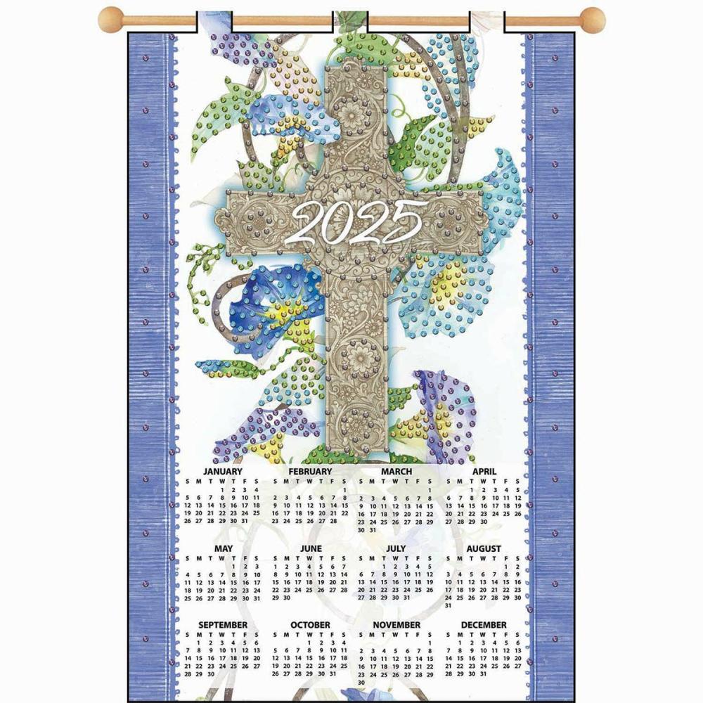 Cross Calendar Felt & Sequin Kit Multicolor |   Felting Felting Felting