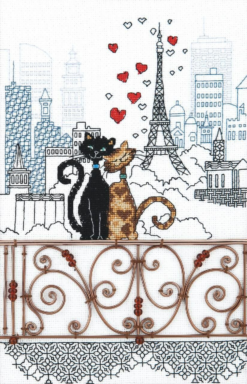 Cross-stitch kit M-379C “Lovers”  |   Cross Stitch & Embroidery Cross Stitch & Embroidery Cross Stitch & Embroidery