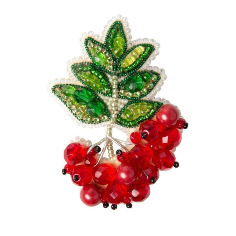 Crystal Art Rowan Beadwork Brooch Kit  |   Beadwork Beadwork Beadwork