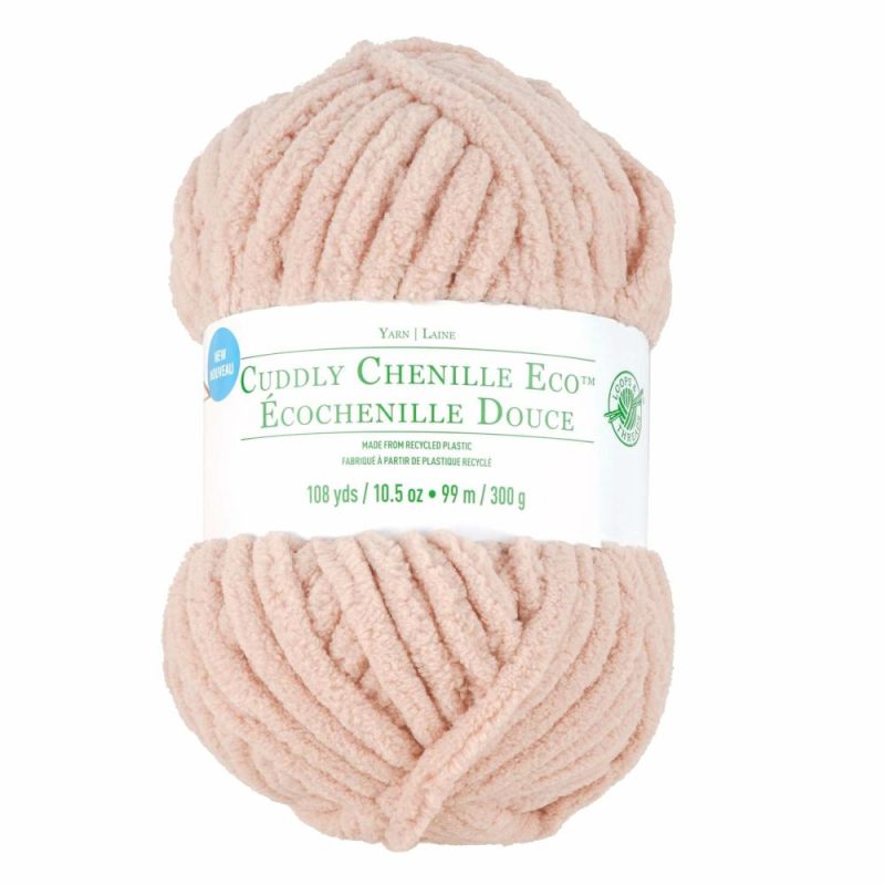 Cuddly Chenille Eco™ Yarn Dusty Rose |   Home Decor Yarn Home Decor Yarn Dusty Rose