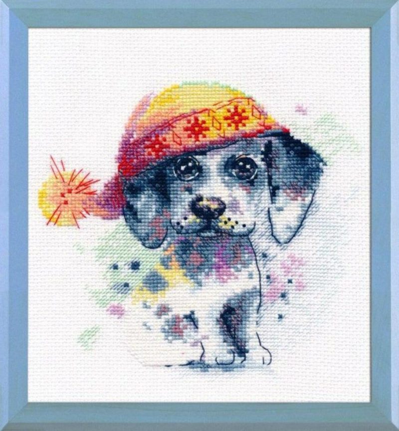 Cute Puppy 1023 Counted Cross Stitch Kit  |   Cross Stitch & Embroidery Cross Stitch & Embroidery Cross Stitch & Embroidery