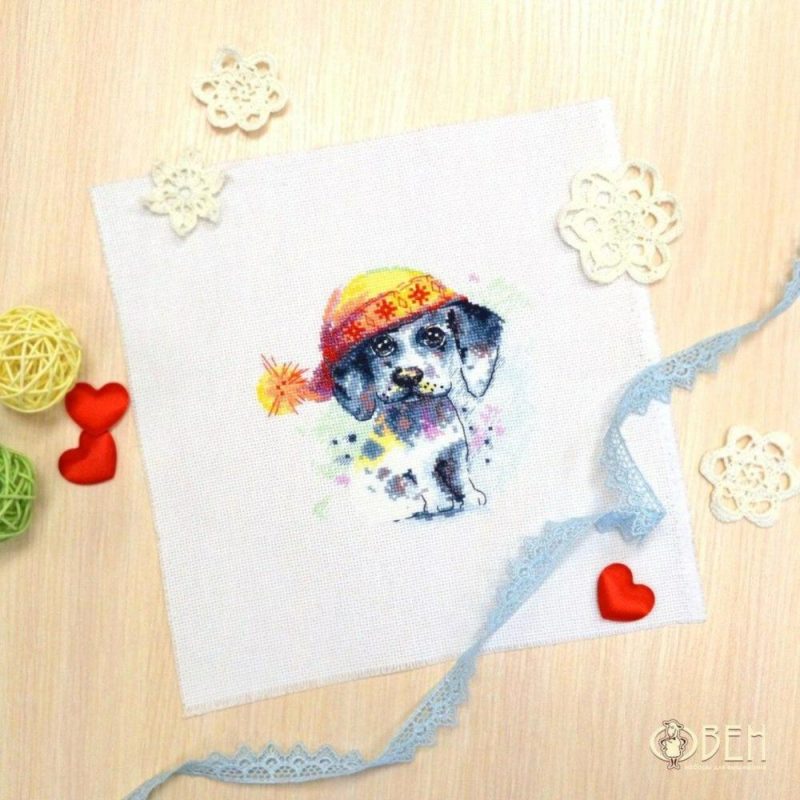 Cute Puppy 1023 Counted Cross Stitch Kit  |   Cross Stitch & Embroidery Cross Stitch & Embroidery Cross Stitch & Embroidery