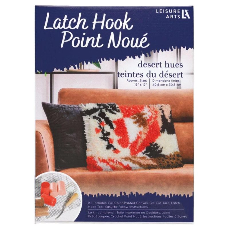 Desert Hues Latch Hook Kit  |   Latch Hook Latch Hook Latch Hook