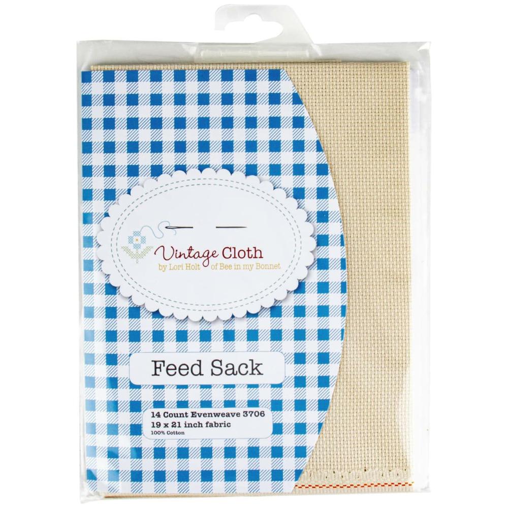 Designs™ Vintage Cloth Feed Sack 14 Count Evenweave Cross Stitch Fabric, 19″ x 21″  |   Cloth & Canvas Cloth & Canvas Cloth & Canvas