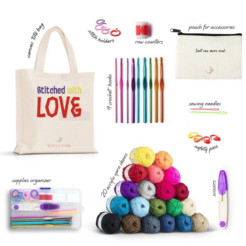 DIY Crochet Kit  |   Crochet Supplies Crochet Supplies Crochet Supplies