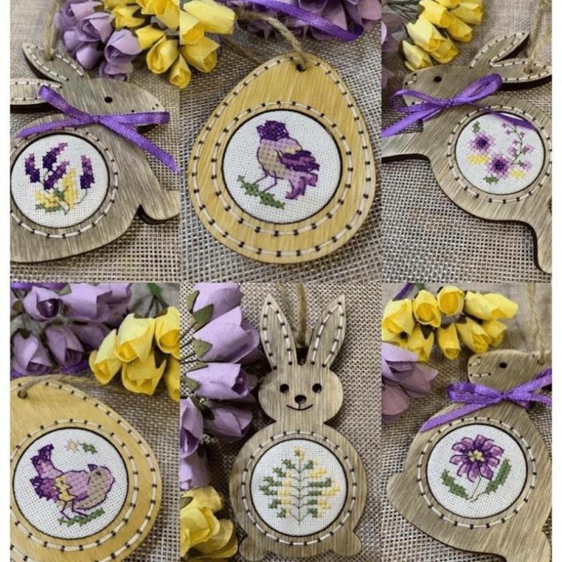 Easter Charms Cross Stitch Kit  |   Cross Stitch & Embroidery Cross Stitch & Embroidery Cross Stitch & Embroidery