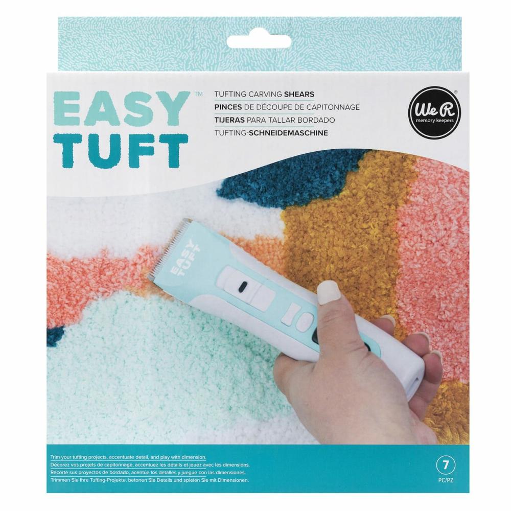 Easy™ Tuft Tufting Carving Shears  |   Rug Tufting Needlework & Fiber Arts Rug Tufting