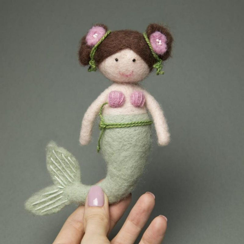 Felting kit V-156C “The Little Mermaid”  |   Felting Felting Felting