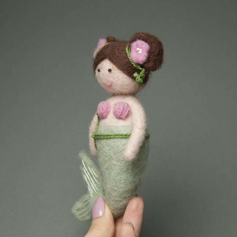 Felting kit V-156C “The Little Mermaid”  |   Felting Felting Felting