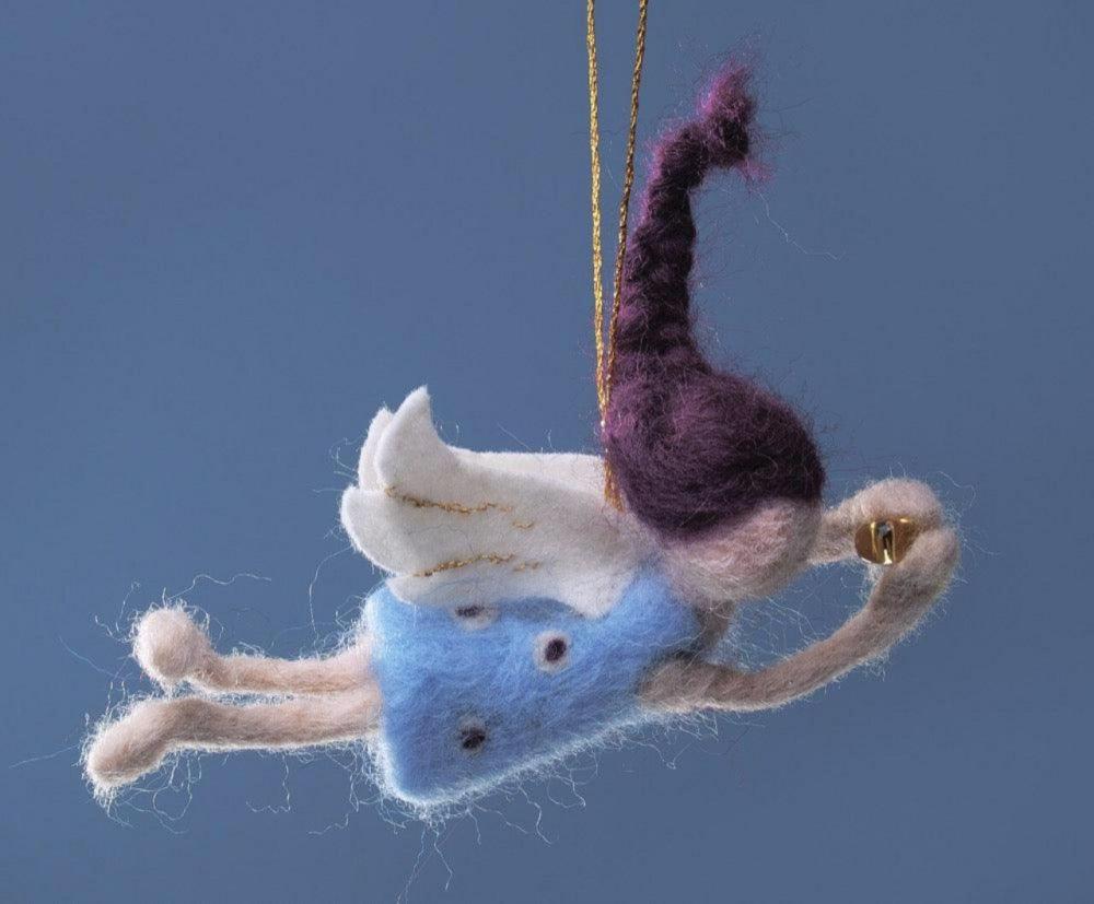 Felting kit V-29C “Flying angel”  |   Felting Felting Felting