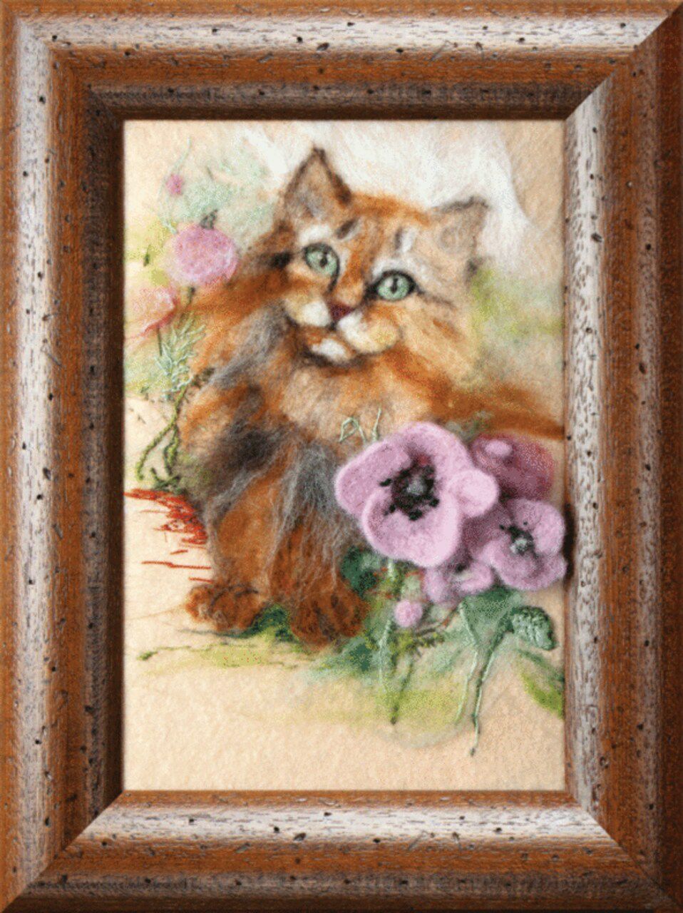 Felting kit V-39C “Pretty”  |   Felting Felting Felting